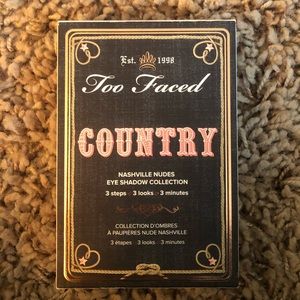 Too faced country eyeshadow pallet